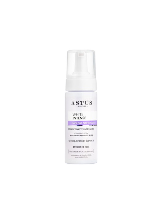 Astus White Intense Mousse Nettoyante Éclaircissante & Anti-Taches 150ml