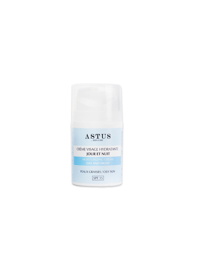 Astus Crème Visage Hydratante 50ml – Peaux Grasses