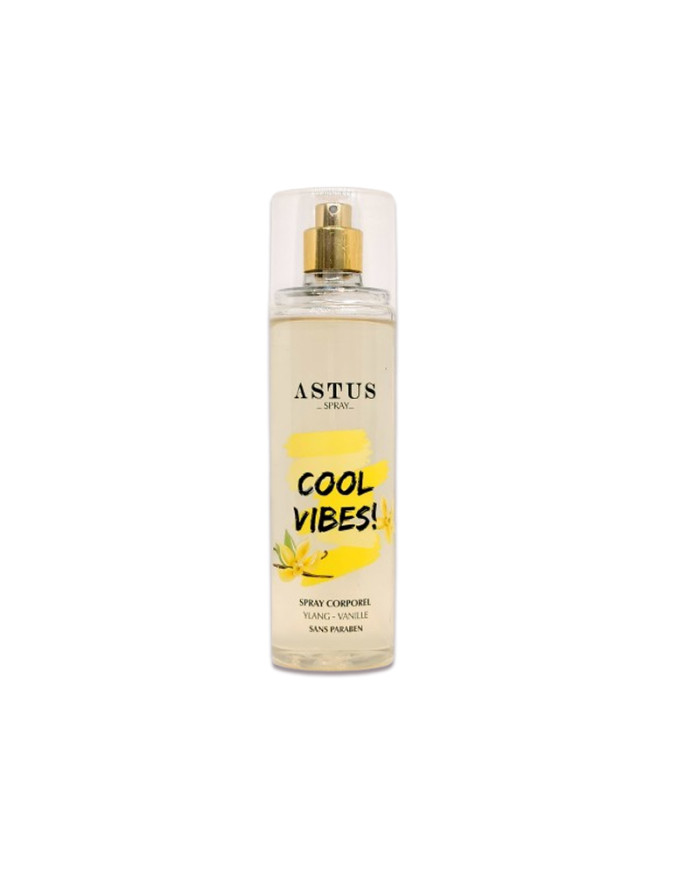 Astus Spray Corporel Ylang & Vanille – Cool Vibes 200ml