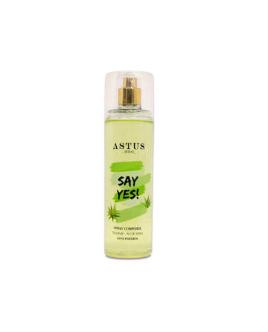 Astus Spray Corporel Say Yes Pomme & Aloe Vera 200ml Astus Spray Corporel Say Yes Pomme & Aloe Vera 200ml