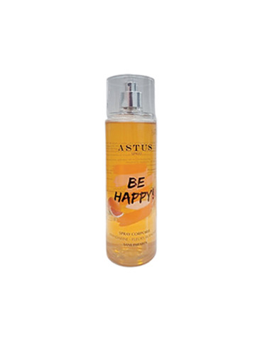 Astus Spray Corporel Be Happy Mandarine & Fleurs Blanches Astus Spray Corporel Be Happy Mandarine & Fleurs Blanches