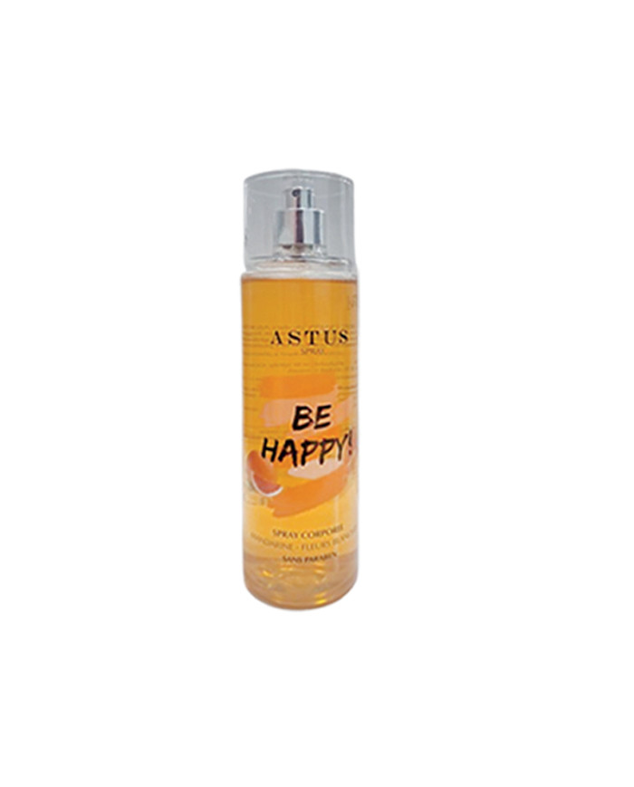 Astus Spray Corporel Be Happy Mandarine & Fleurs Blanches