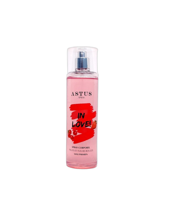 Astus Spray Corporel In Love Fruits & Fleurs Rouges