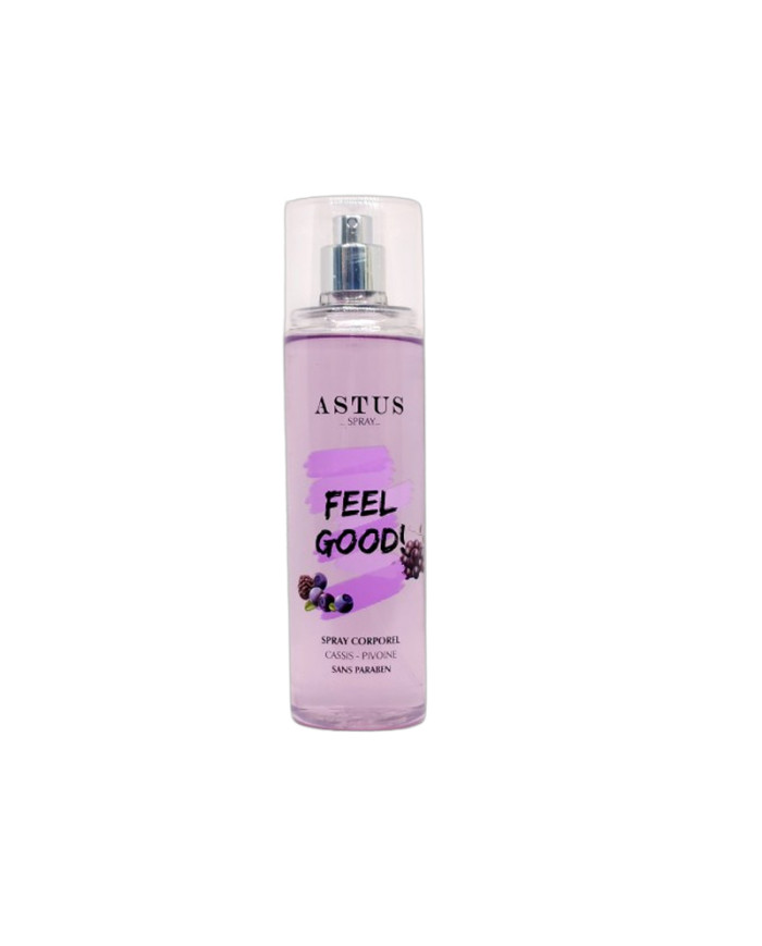 Astus Spray Corporel Feel Good Cassis & Pivoine 200ml