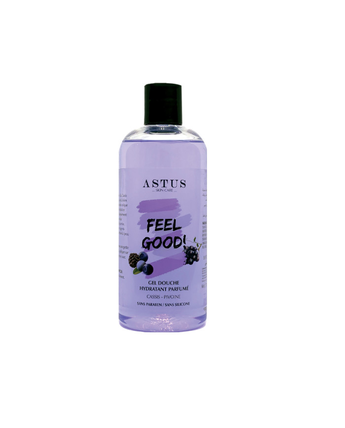 Astus Gel Douche Feel Good Cassis & Pivoine 400ml