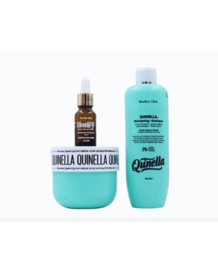 Pack Quinella + Sérum Honey 15ml – Soin Antipelliculaire et Nourrissant Sans Sulfates Pack Quinella + Sérum Honey 15ml – Soin Antipelliculaire et Nourrissant Sans Sulfates