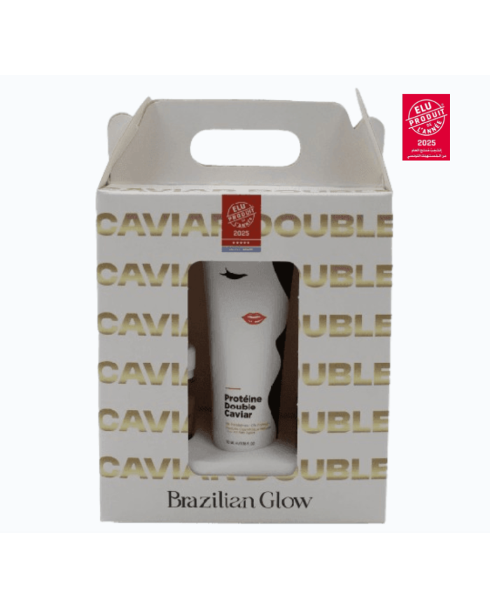 Brazilian Glow Lissage Protéine Double Caviar – Soin Lissant Sans Formol Cheveux Fins et Colorés Brazilian Glow Lissage Protéine Double Caviar – Soin Lissant Sans Formol Cheveux Fins et Colorés