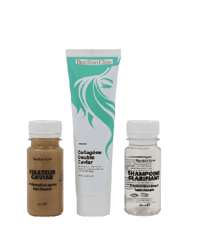 Brazilian Glow Pack Lissage Collagène Double Caviar