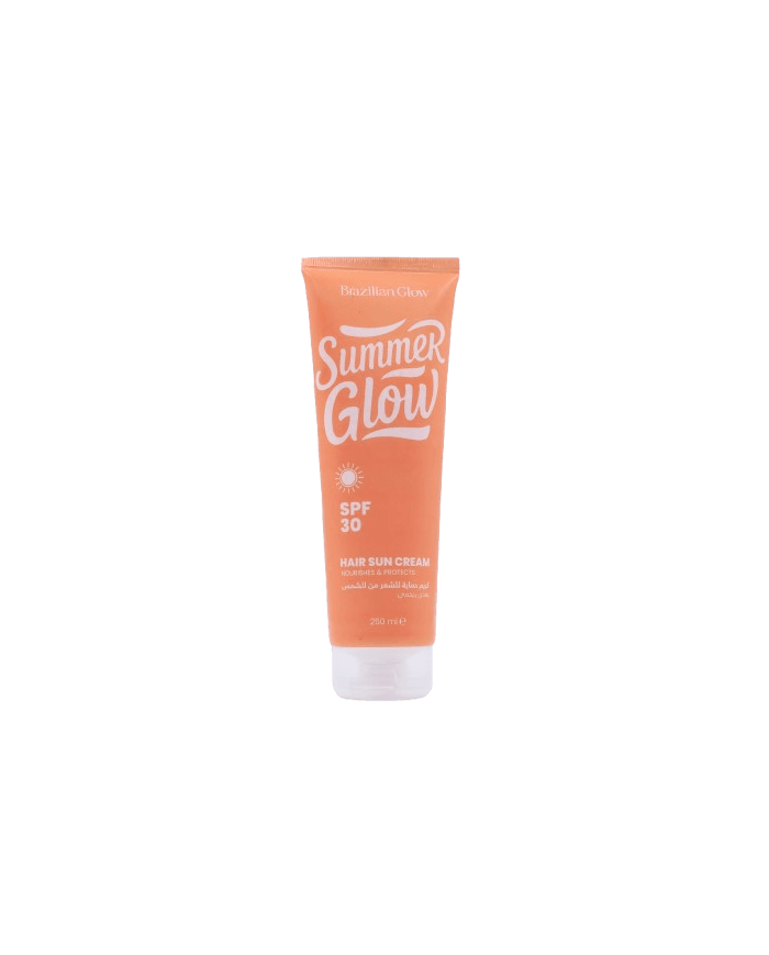 Summer Glow Masque Protecteur Cheveux – Soin Soleil Brazilian Glow | Kératine Caviar