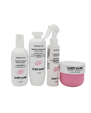 Pack Curly Glow Brazilian Glow – Routine Boucles Hydratées & Définies Sans Sulfate