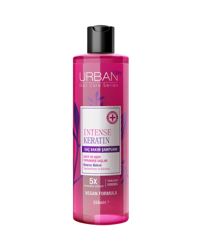 Shampooing Réparateur Kératine Intense 350ml | Cheveux Abîmés & Secs