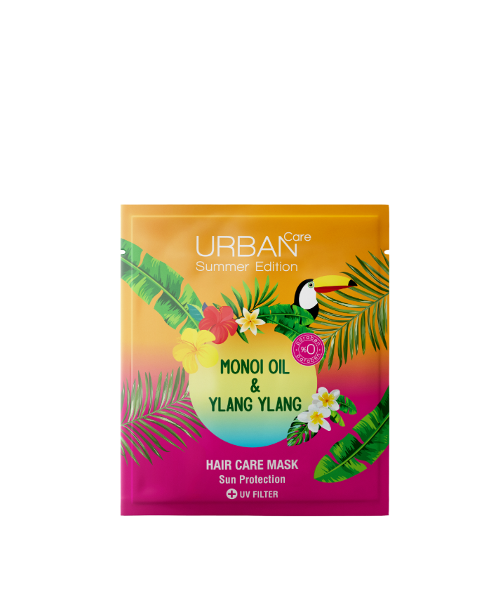 Masque Cheveux Après-Soleil Monoi & Ylang Ylang – Purifiant & Protecteur