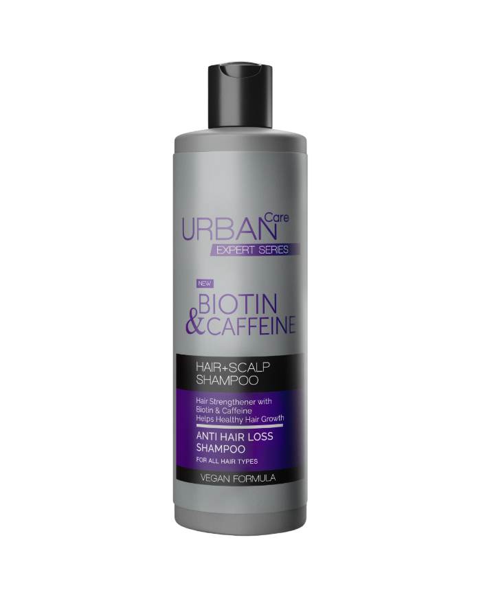 Shampoing Biotine & Caféine 350ml – Anti-Chute & Fortifiant Cheveux