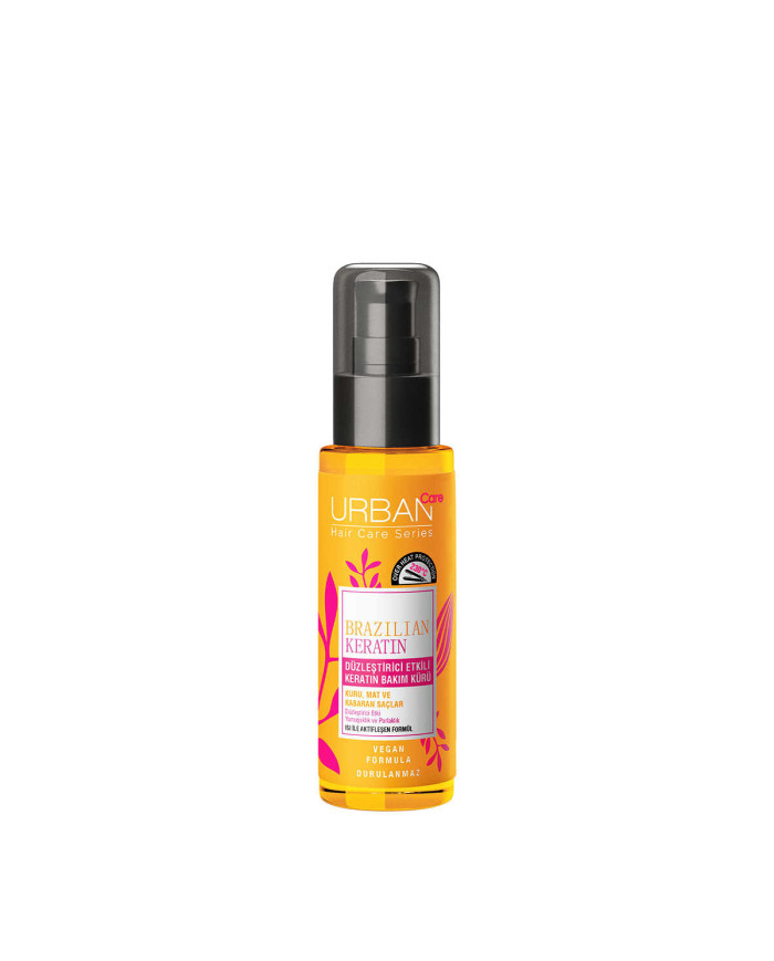 Urban Care Sérum Brazilian Kératine 75ml – Lissage & Protection 230°C