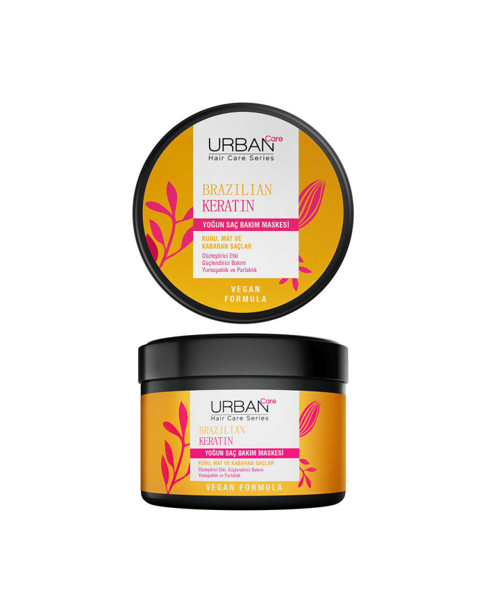 Urban Care Masque Brazilian Kératine 230ml – Lissage & Réparation