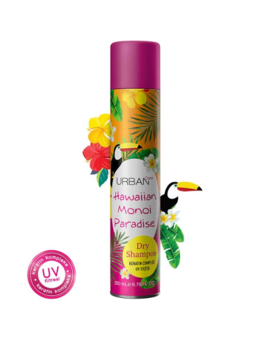 Urban Care Shampoing Sec Tropical 200ml – Volume & Fraîcheur Rapide