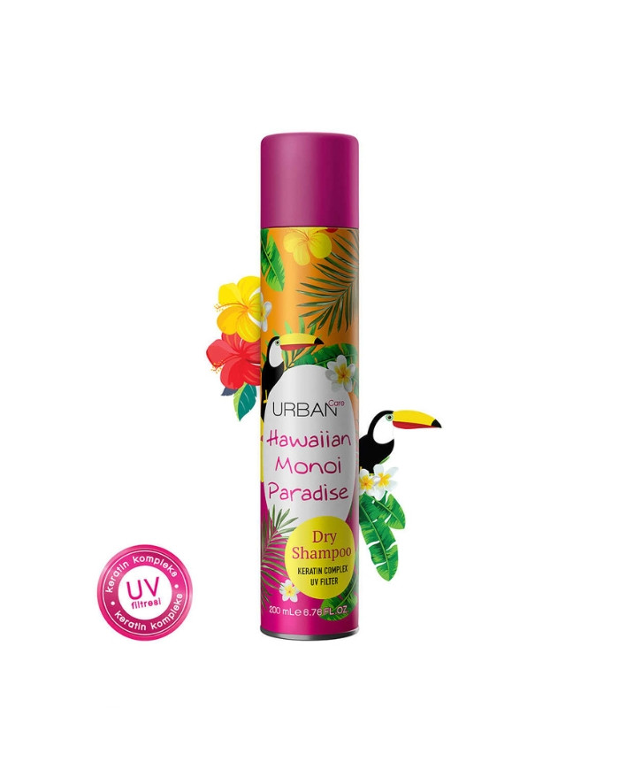 Urban Care Shampoing Sec Tropical 200ml – Volume & Fraîcheur Rapide