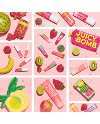 JUICY BOMB PARTY Gloss Bubblegum Bliss – Essence