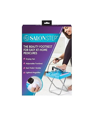 Salon Step – Repose-pied pour pédicure | Confort & stabilité | Beauty Footrest