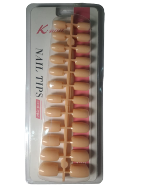 Faux Ongles Saumon - 120 PCS