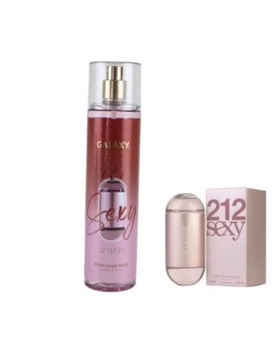 Galaxy Plus 121 Sexy Femme 250ml – Inspiré 212 Sexy