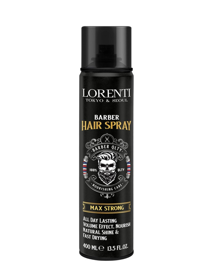 Lorenti Max Strong Black 400ml – Laque Pro Force Max