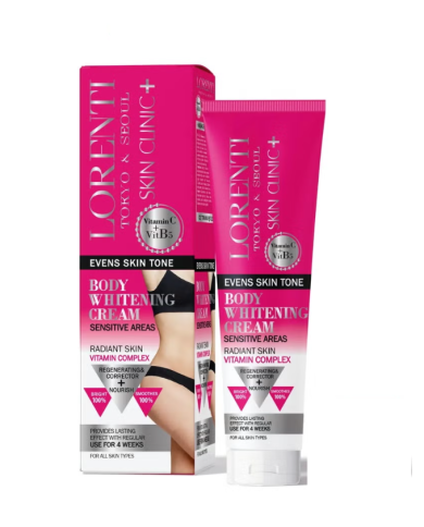 Lorenti Crème Éclaircissante Corps et Zones Sensibles 150ml