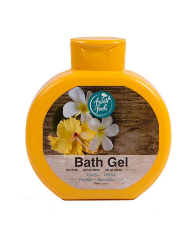 Fresh Feel Gel Douche Vanille 750ml Hydratant