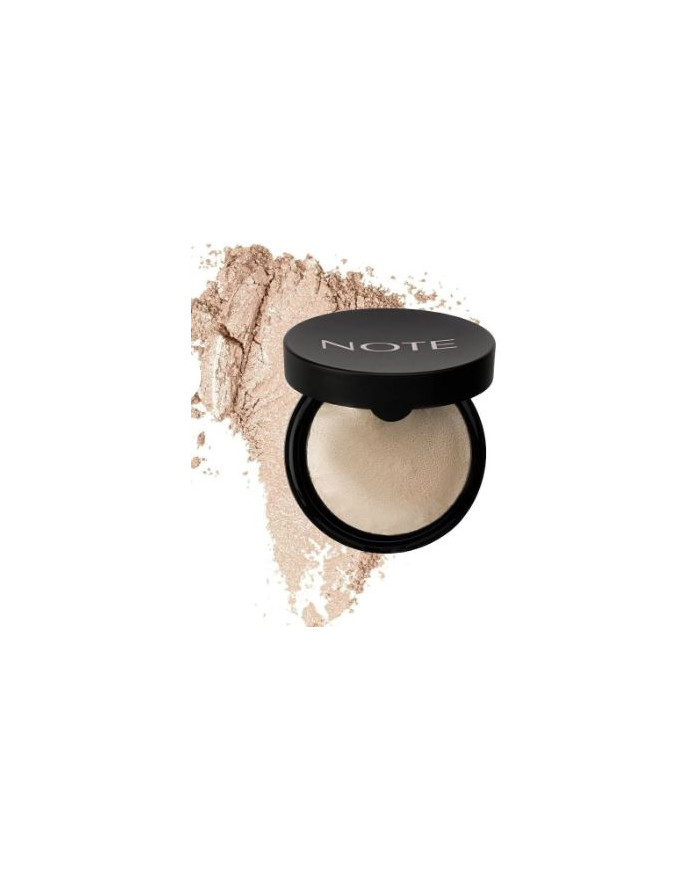 Note Baked Highlighter Ref 01 – Enlumineur Doré Lumineux Naturel | Tunisie