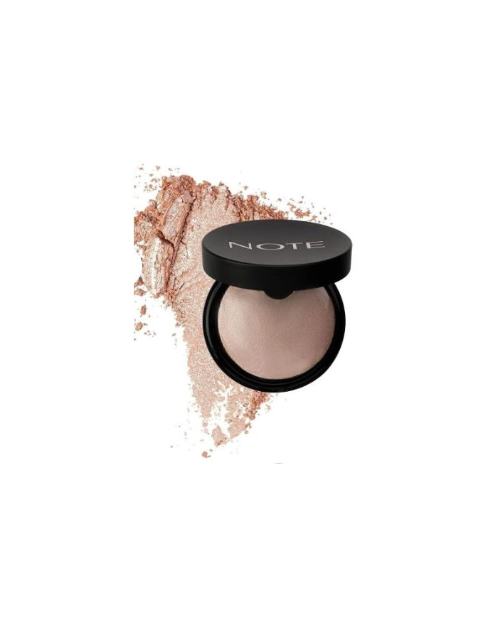 Note Baked Highlighter Ref 02 – Enlumineur Champagne Rosé Lumineux | Tunisie