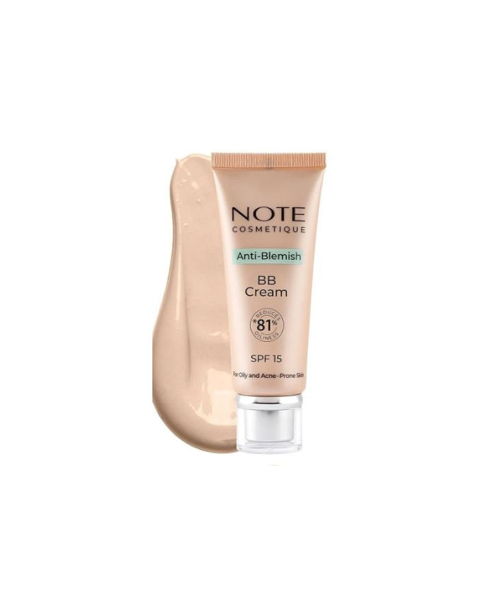Note Anti-Blemish BB Cream 01 – BB Crème Correctrice Peaux Grasses | Tunisie