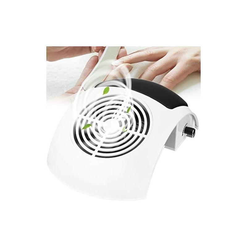 Aspirateur de Poussière Ongles avec Sac filtre 80 watt Professionnel Manicure