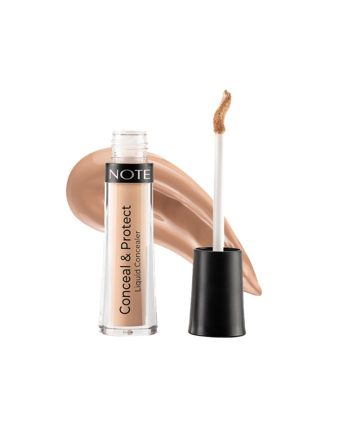 Note Conceal & Protect Liquid Concealer 09 – Correcteur Liquide Deep Beige | Tunisie