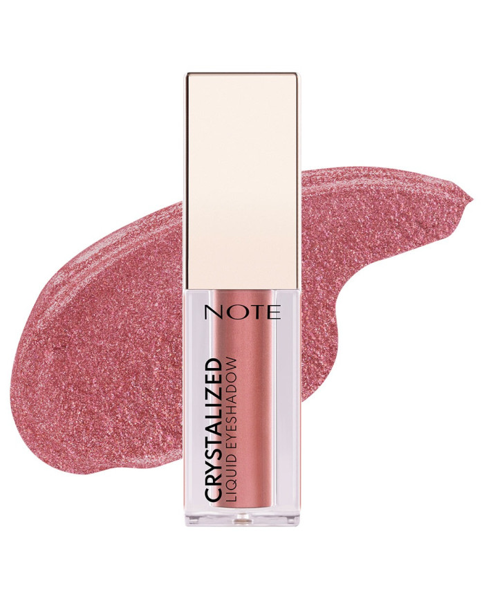 NOTE Crystalized Liquid Eyeshadow 04 – Fard Liquide Métallique Pink Bouquet | Tunisie