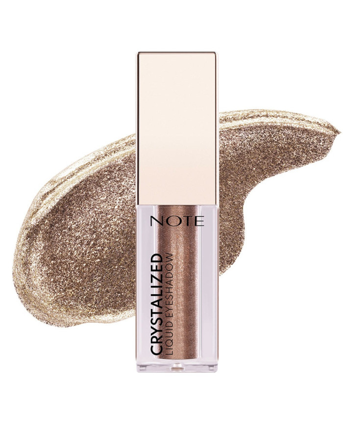 NOTE Crystalized Liquid Eyeshadow 08 – Fard Liquide Métallique Vintage Bronze | Tunisie
