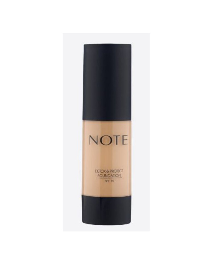 NOTE Detox and Protect Foundation Pump 121 – Fond de Teint Porcelain Hydratant & Protecteur | Tunisie
