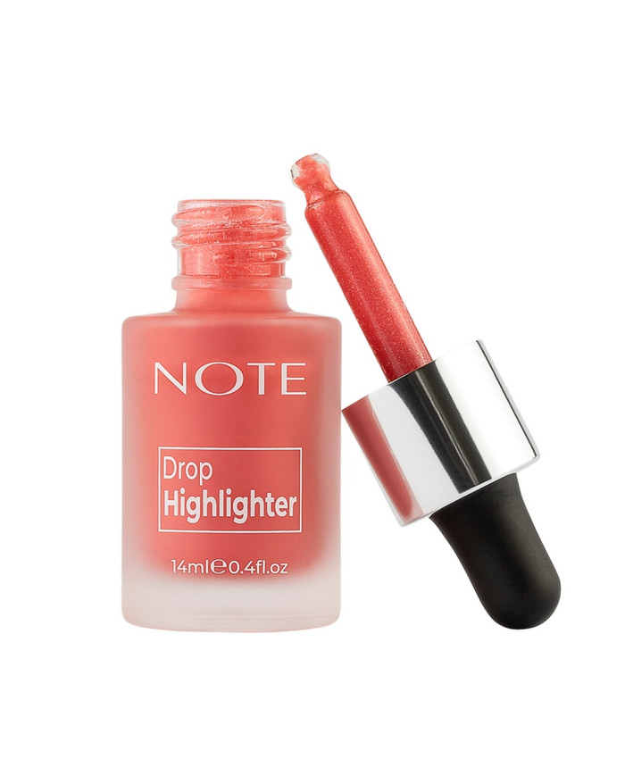 NOTE Drop Highlighter 01 – Highlighter Liquide Pearl Rose | Effet Lumineux | Tunisie