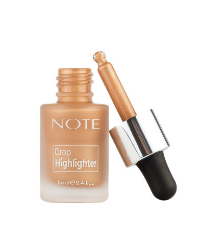 NOTE Drop Highlighter 02 – Highlighter Liquide Charming Desert | Glow & Luminosité | Tunisie