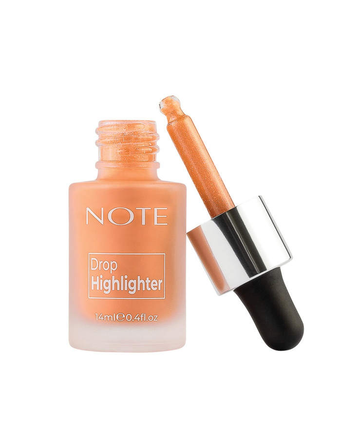NOTE Drop Highlighter 03 – Highlighter Liquide Candlelight | Effet Glow Doré | Tunisie
