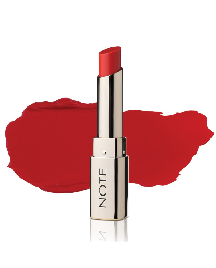 NOTE Iconic Sheer Lipstick 212 Powerful | Rouge à Lèvres Rouge Transparent & Hydratant | Tunisie