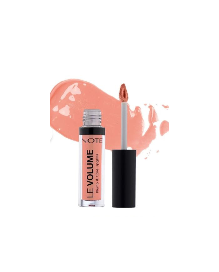 NOTE Lipgloss 15 Peachy Drop – Teinte Pêche & Volume