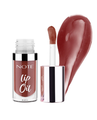 NOTE Lip Oil 60 Mocha Kiss – Teinte Moka & Brillance