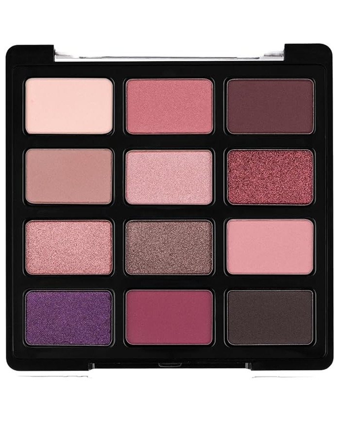 NOTE Love at First Sight Eye Shadow Palette 208 – Palette 12 teintes, finition mate & métallisée