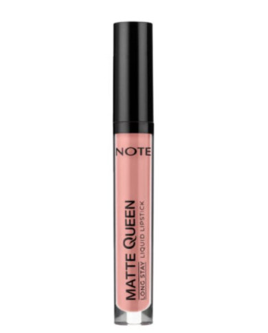 NOTE Matte Queen Liquid Lipstick 01 – Rouge à lèvres liquide nude rosé