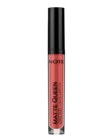 NOTE Matte Queen Liquid Lipstick 05 – Rouge à lèvres liquide rose chaud
