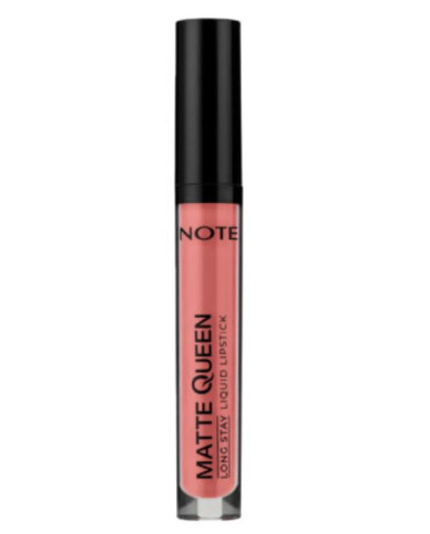 NOTE Matte Queen Liquid Lipstick 06 – Rouge à lèvres liquide vieux rose