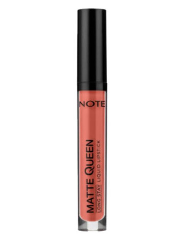 NOTE Matte Queen Liquid Lipstick 08 – Rouge à lèvres liquide corail rosé