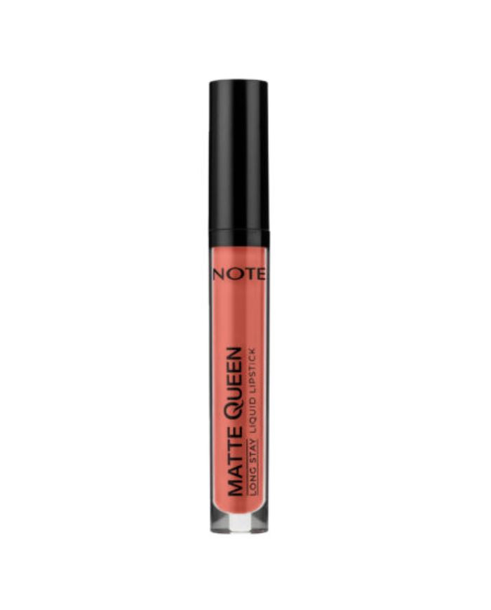 NOTE Matte Queen Liquid Lipstick 08 – Rouge à lèvres liquide corail rosé
