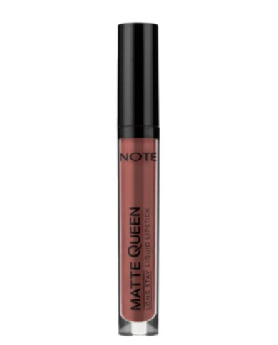 NOTE Matte Queen Liquid Lipstick 11 – Rouge à lèvres liquide Lady Brown