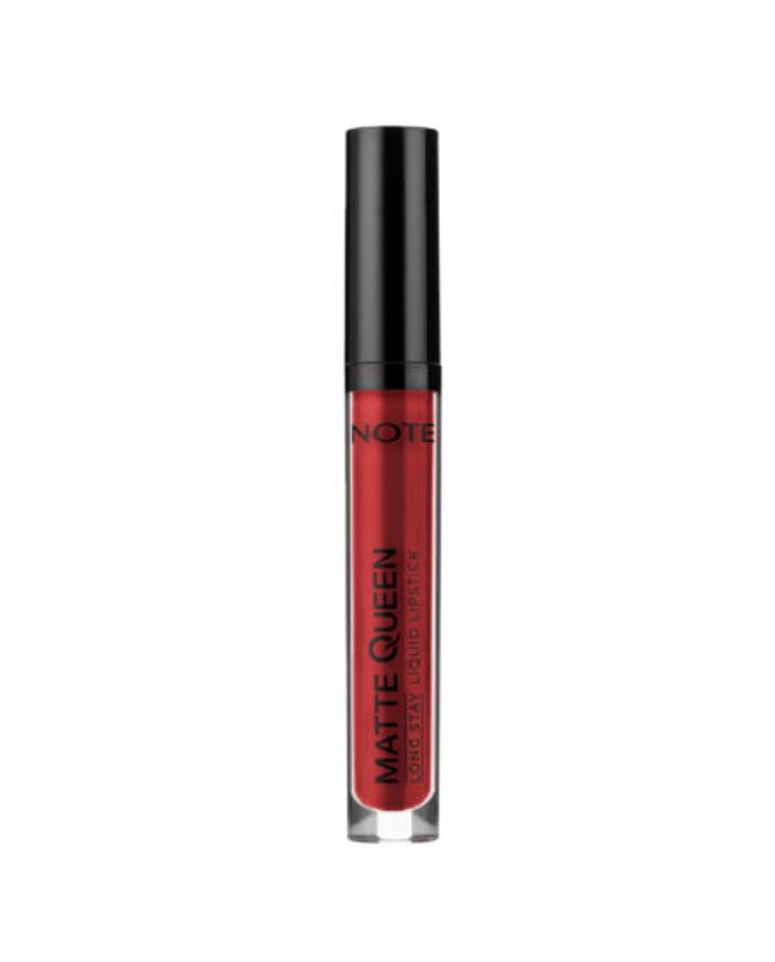 NOTE Matte Queen Liquid Lipstick 15 – Rouge à lèvres liquide Majestic Red